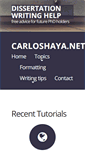 Mobile Screenshot of carloshaya.net